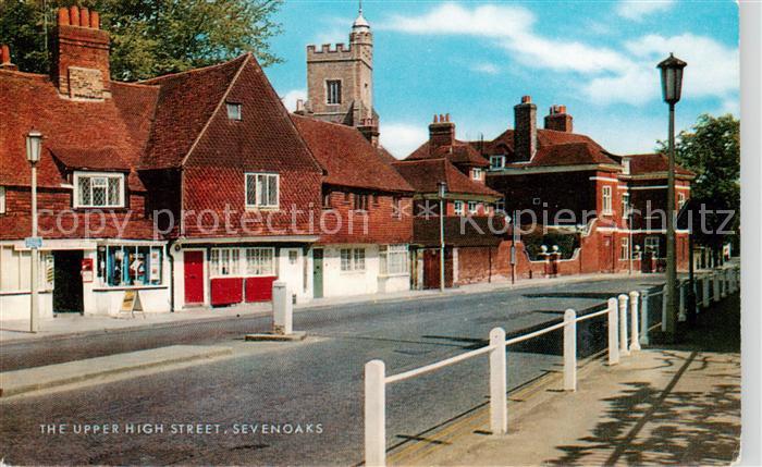 Sevenoaks  UK The upper High Street