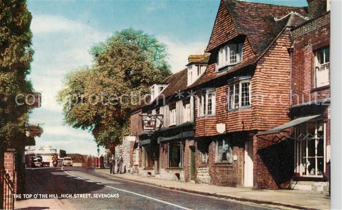 Sevenoaks  UK The Top o The Hill High Street
