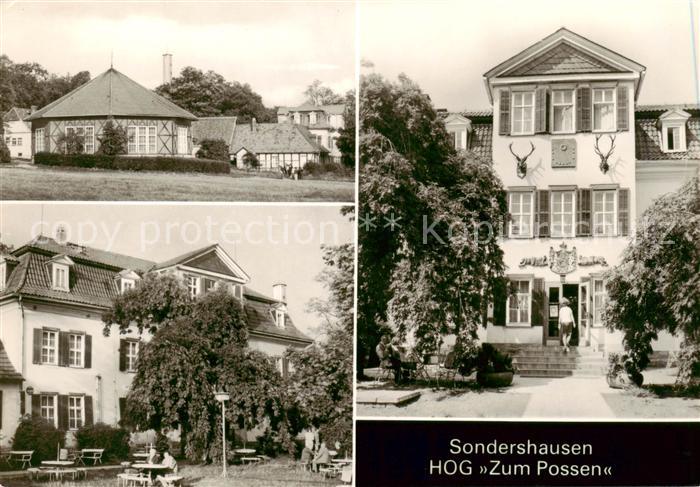 Sondershausen Thueringen HOG zum Possen Gaststaette