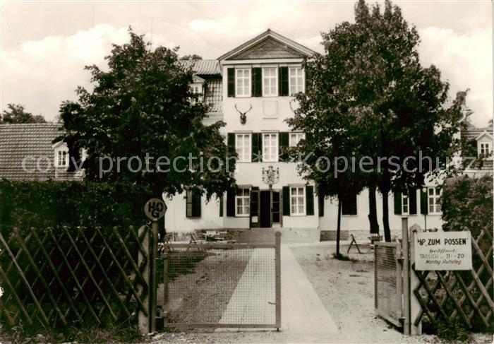 Sondershausen Thueringen HOG zum Possen Gaststaette