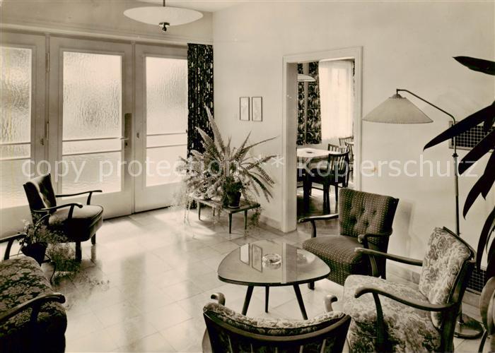 Wiesensteig Lehrlingsheim der Daimler Benz AG auf dem Laemmerbuckel Aufenthaltsr