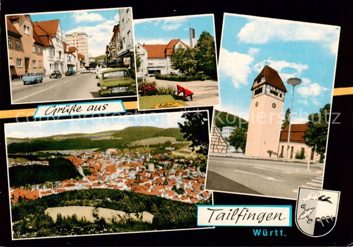 Tailfingen Albstadt Ortsansichten Kirche Panorama