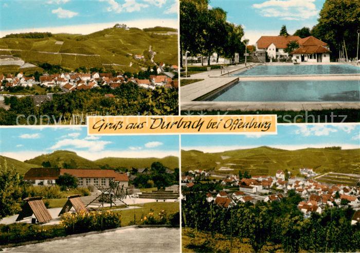 Durbach Schwarzwald Offenburg Panorama Freibad Park Kinderspielplatz