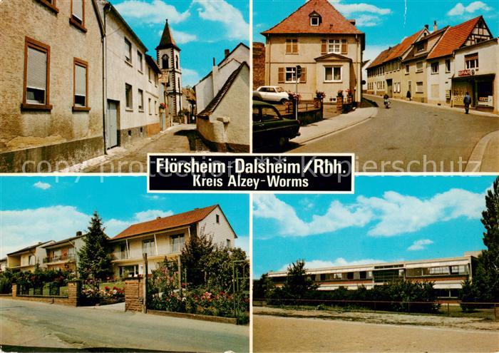 Floersheim-Dalsheim Motive Ortszentrum Hauptstrasse Schule