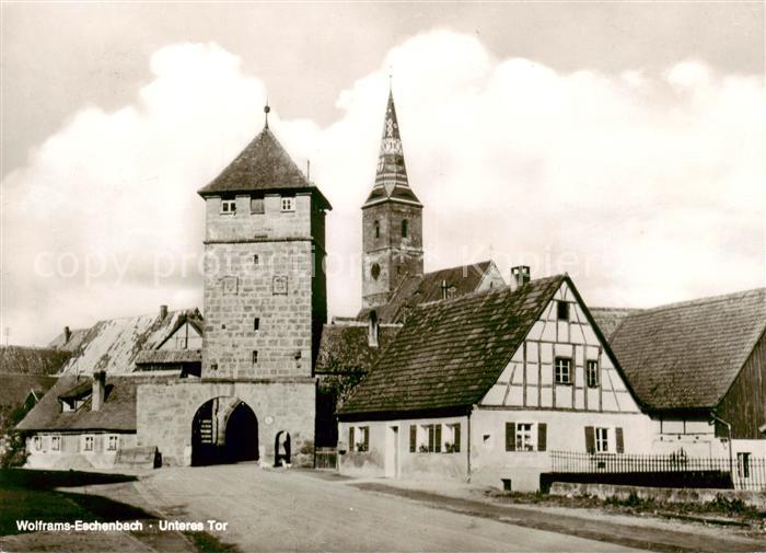 Wolframs-Eschenbach Stadttor Kirche