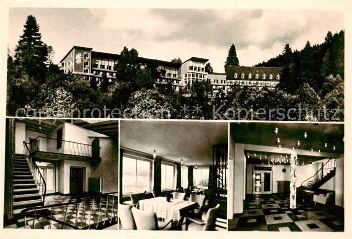 Berleburg Bad Kurklinik Wittgenstein Foyer Speiseraum