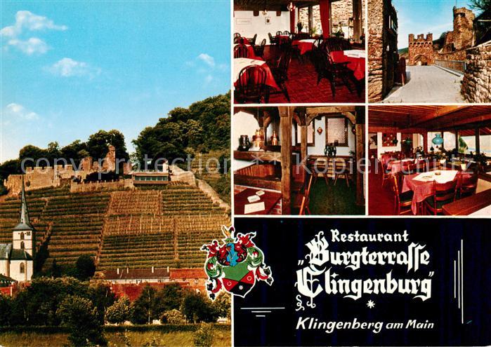 Klingenberg Main Cafe Restaurant Burgterrasse Clingenberg Weinberge