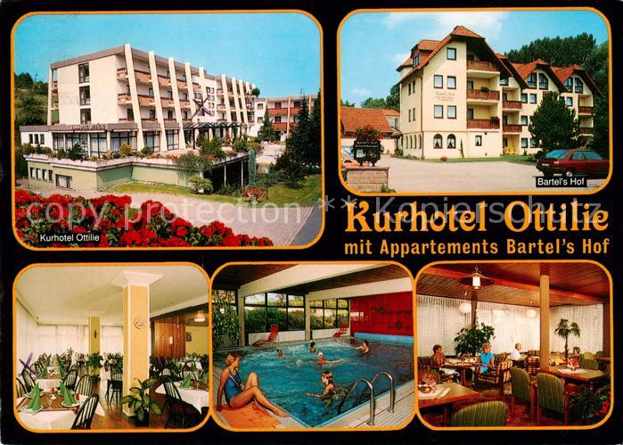Bad Soden-Salmuenster Kurhotel Ottilie Restaurant Hallenbad Ferienwohnungen Bart