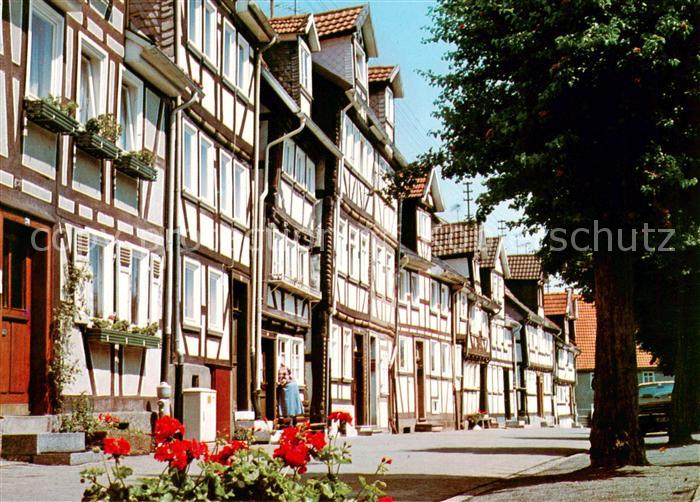 Lauterbach Hessen Am Graben Altstadt Fachwerkhaeuser