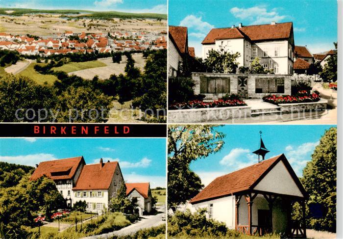 Birkenfeld Unterfranken Panorama Ortsansichten Kapelle