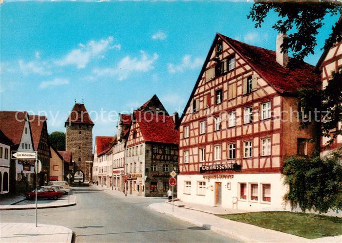 Altdorf Nuernberg Oberer Markt Stadttor Fachwerkhaeuser