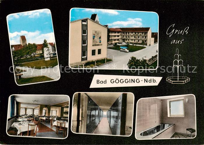 Bad Goegging Kurheim Trajansbad Schwefel- und Schwefelmoorbad