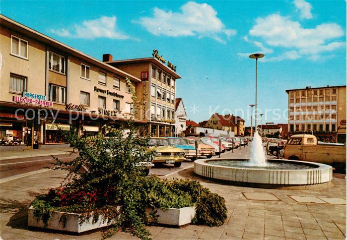 Ruesselsheim Main Friedensplatz Brunnen