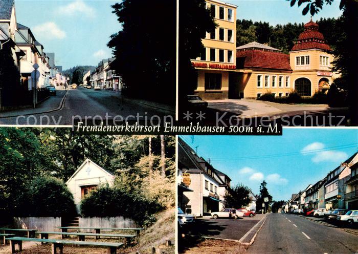Emmelshausen Strassenansichten Heilbruennchen Thaumaquelle Sauerbrunnen