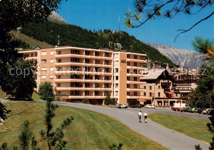 St Moritz Bad GR Appartementhaus Allod Alpen