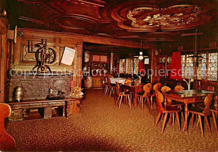 Disentis GR Restaurant Alte Buendnerstube