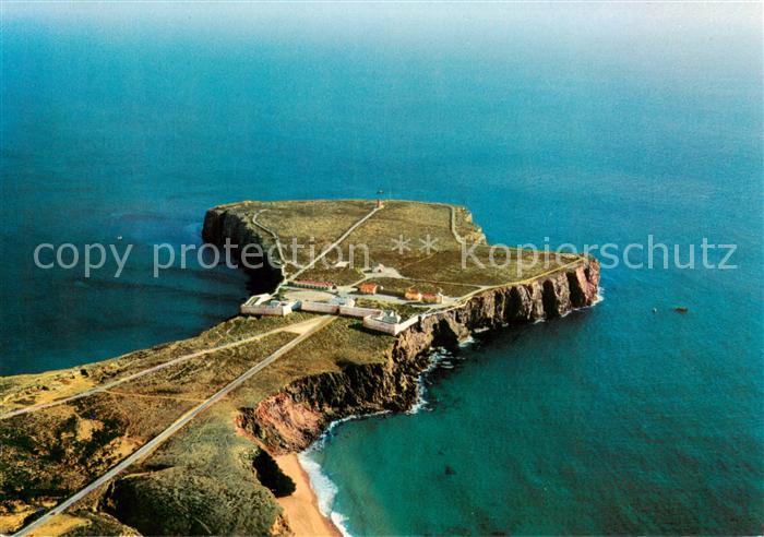 Sagres Algarve PT Promontoire le berceau des découvertes de Henri vue aérienne