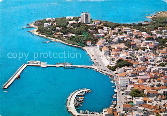 Vodice Croatia Hafen Halbinsel
