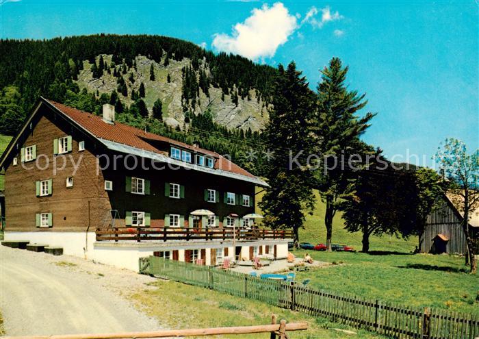 Tiefenbach Oberstdorf Berggasthof Rohrmoos Allgaeuer Alpen