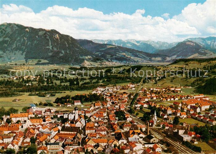 Immenstadt Allgaeu Panorama Alpen