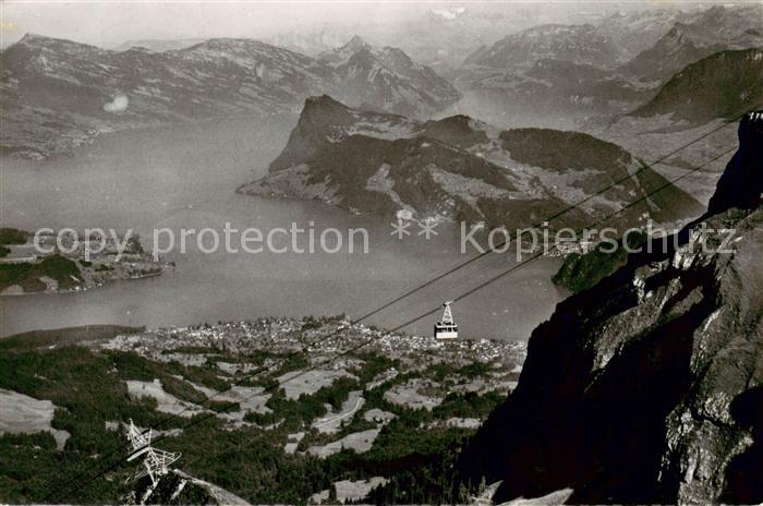 Seilbahn Cable-Car Telepherique Schwebebahn Pilatus Kulm