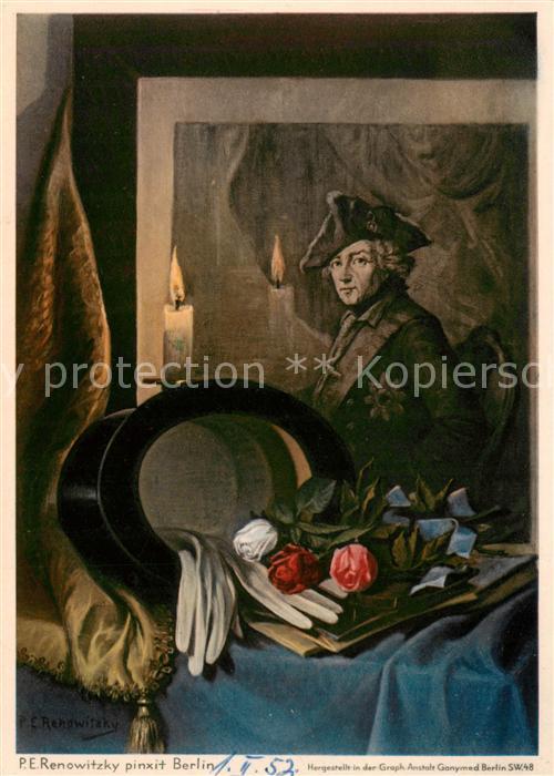 Friedrich Franz II. P.E.Renowitzky pinxit Berlin