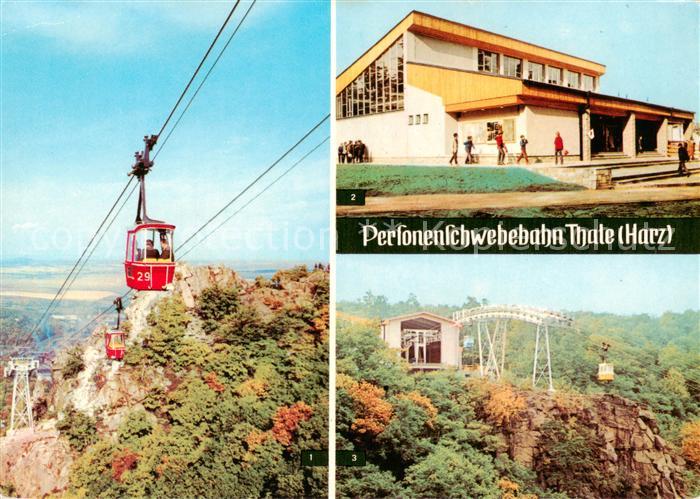 Seilbahn Cable-Car Telepherique Personenschwebebahn Thale Harz