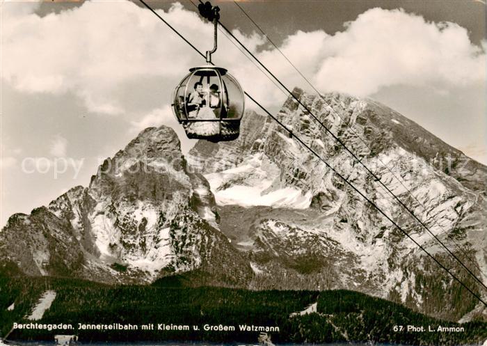 Seilbahn Cable-Car Telepherique Berchtesgarden Jennerseilbahn