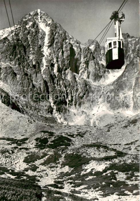 Seilbahn Cable-Car Telepherique Vysoke Tatry Lanovka Lamnicky