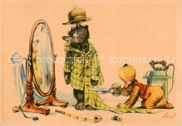 Vermenschlicht Baer Schneider Litho