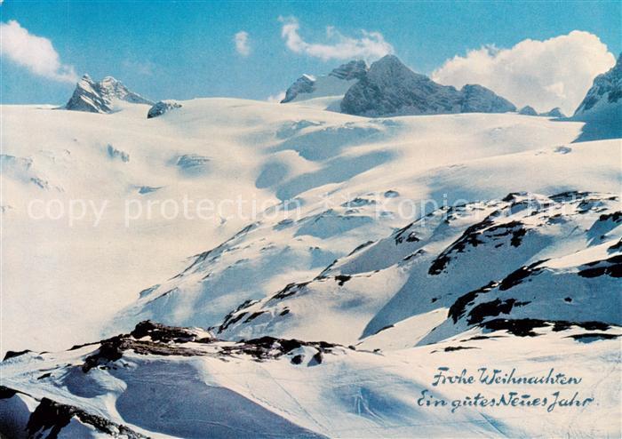 Gletscher Hallstaettergletscher Dirndln Hohem Niederem Dachstein