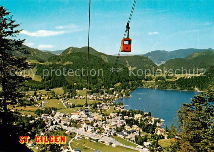 Seilbahn Cable-Car Telepherique St. Gilgen am Wolfgangsee
