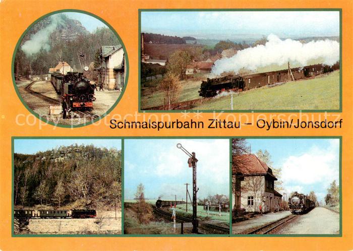 Eisenbahn Railway Chemin de Fer Schmalspurbahn Zittau-Oybin/Jonsdorf