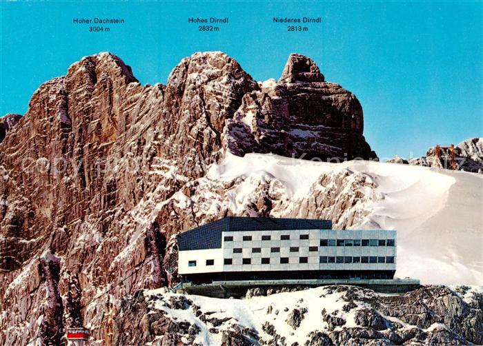 Seilbahn Cable-Car Telepherique Dachstein Suedwandbahn Ramsau Hunerkogel