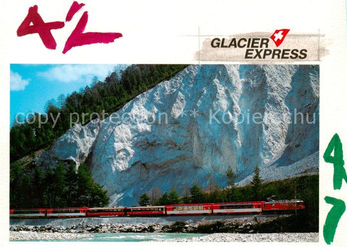 Eisenbahn Railway Chemin de Fer Glacier Express