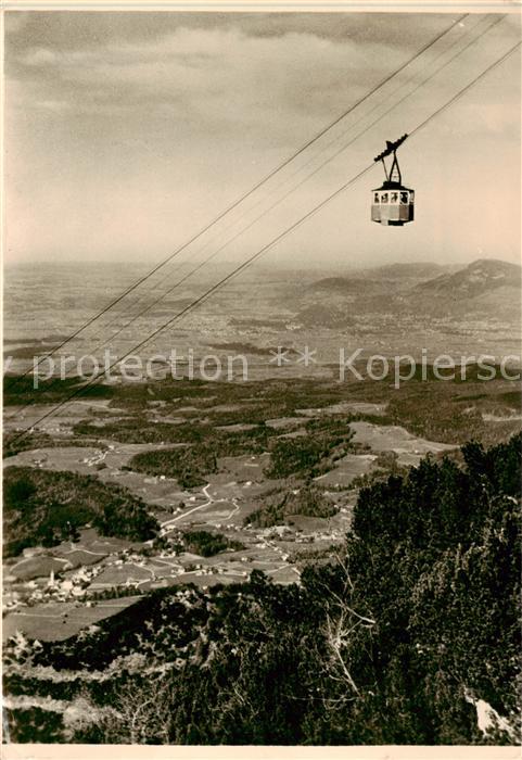 Seilbahn Cable-Car Telepherique Bad Rheinthasll Predigtstuhl