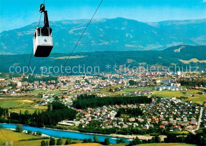 Seilbahn Cable-Car Telepherique Spittal Millstaettersee Goldeck bahn