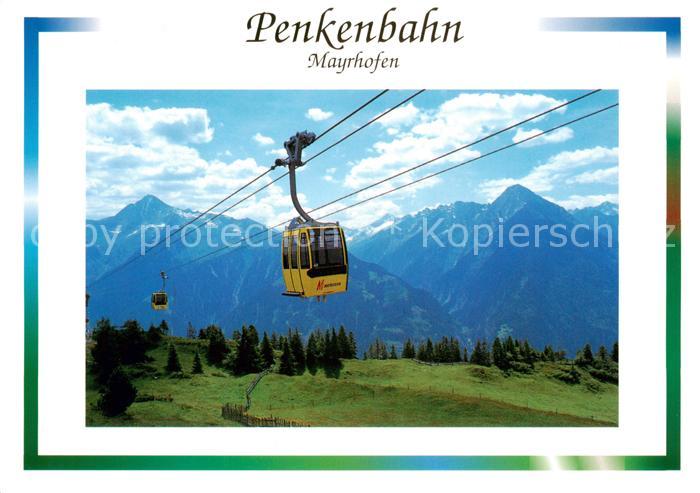 Seilbahn Cable-Car Telepherique Penkenbahn Mayrhofen