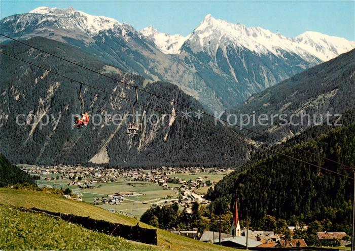 Sessellift Chairlift Telesiege Finkenberg Mayrhofen Zillertal
