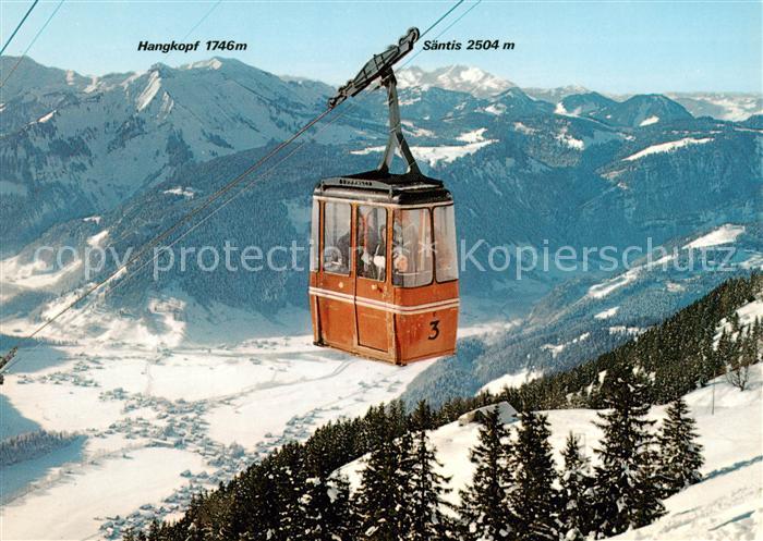 Seilbahn Cable-Car Telepherique Bezau Bregenzerwald Sonderbach Bezau