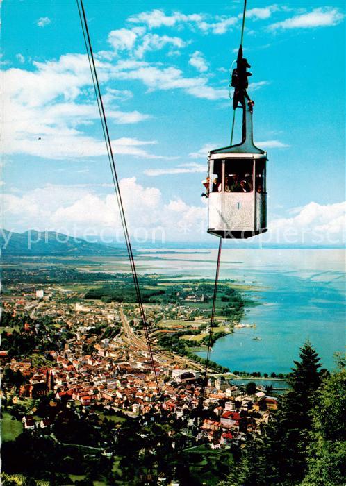 Seilbahn Cable-Car Telepherique Bregenz am Bodensee Pfaenderbahn