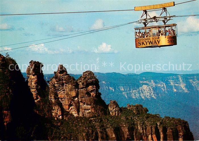 Seilbahn Cable-Car Telepherique Scenic Skyway The three Sisters