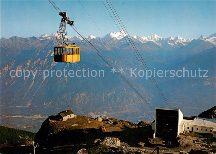 Seilbahn Cable-Car Telepherique Montana Crans s/Sierre