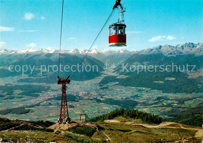 Seilbahn Cable-Car Telepherique Funivia Brunico -Plan de Corones