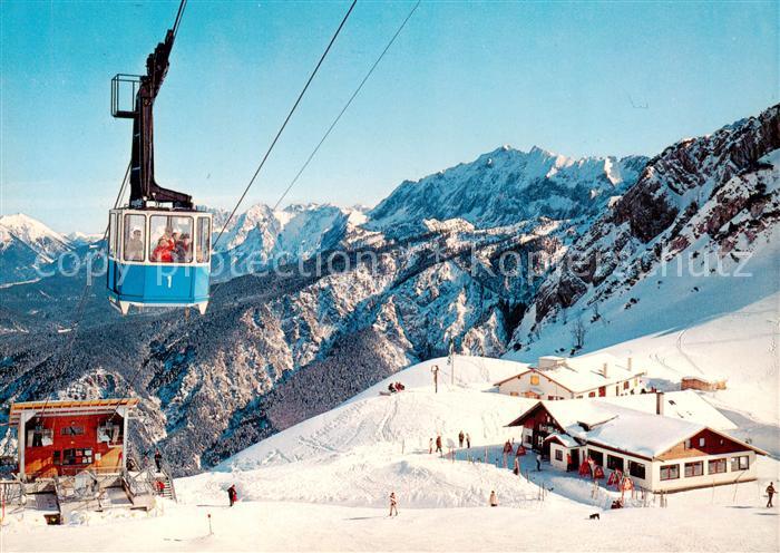 Seilbahn Cable-Car Telepherique Garmisch Partenkirchen