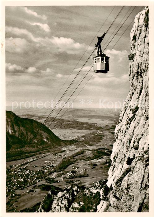 Seilbahn Cable-Car Telepherique Bad Reichenhall Predigtstuhl