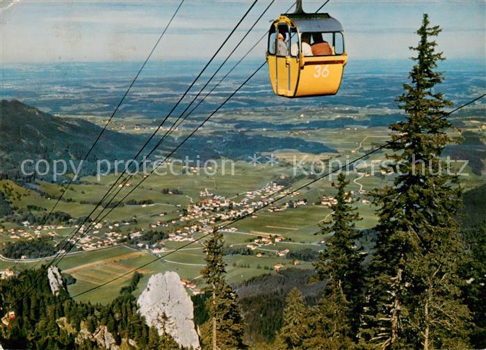 Seilbahn Cable-Car Telepherique Kampenwand-Seilbahn Aschau