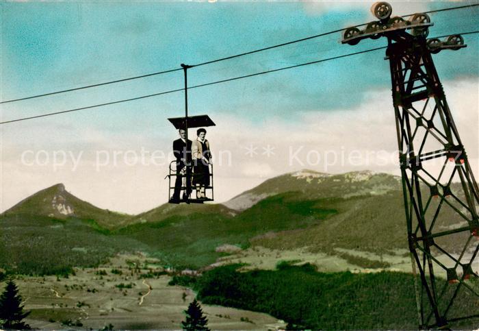 Seilbahn Cable-Car Telepherique Paysages du Haut Doubs Telestege