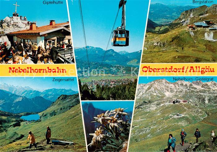 Seilbahn Cable-Car Telepherique Nebelhornbahn Oberdorf Allgaeu