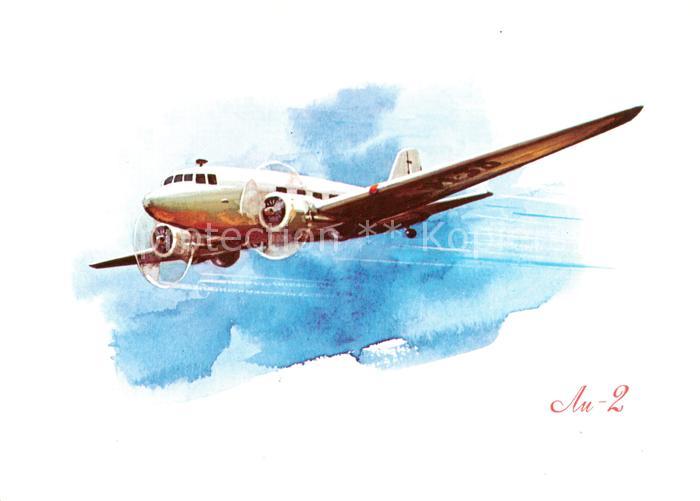 Flugzeuge Zivil LI-2 aircraft